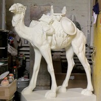 Nativity Camel 50 H Ntv1.2 Fiberglass Resin Indoor/Outdoor Garden Statue