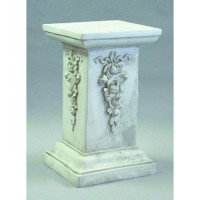 Decorative Square Stand Pedestal Statue Display Base/Riser - Lightweight Lightweight Fiberglass Resin