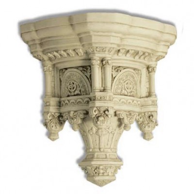 Gothic Eard 20in (Small) Fiberglass Indoor/Outdoor Garden -  - F7131