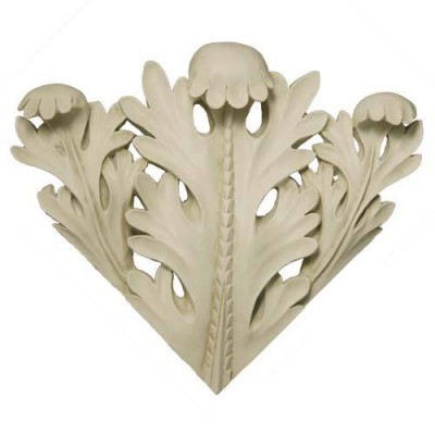Leaf Home Accent 15in. - Fiberglass - Indoor/Outdoor Statue -  - F8134