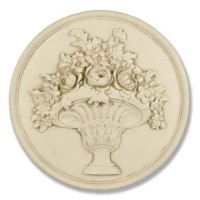 Flower Bouquet Plaque 26in. - Fiberglass Resin - Indoor/Outdoor Flower Bouquet Plaque 26in. - Fiberglass Resin - Indoor/Outdoor