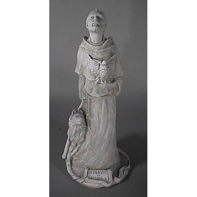 Saint Francis 27 In. Fr. Brankin Fiberglass In/Outdoor Statue -  - F9314