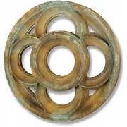 Four Lobed Framework 36in. Fiberglass Resin Indoor/Outdoor Garden