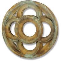 Four Lobed Framework 36in. Fiberglass Resin Indoor/Outdoor Garden