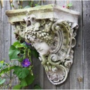 Vendemmia Wall Planter 17in. Fiberglass Resin Indoor/Outdoor Garden / Patio