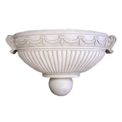 Classic Ribbon Sconce (Brlgr) - Fiberglass - Outdoor Statue -  - F9364