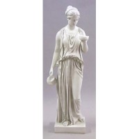 Hebe Statue 40in. - Fiberglass Resin - Indoor/Outdoor Garden Statue