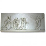 Angel Of Peace Frieze Large. - Fiberglass Resin - Outdoor Statue