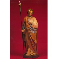 St. Joseph High Wide /Long Lily 60in. High - Lightweight Fiberglass Resin - Statue
