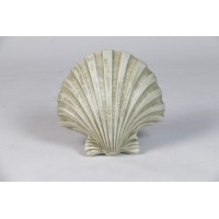 Napoli Shell Sconce 12 H Fiberglass Resin Indoor/Outdoor Garden Statue