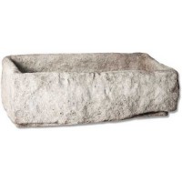 Trough Doolin 10in. Fiberglass Resin Indoor/Outdoor Garden / Patio