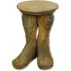 Roman Feet Table (21.5in. H) Fiber Stone Resin Indoor/Outdoor Statue -  - FS8249