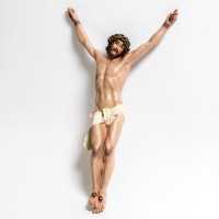 Large Corpus (Body Only) of Christ for Church Altar - 29in. - Lightweight Fiberglass Resin - Statue Large Corpus (Body Only) of Christ for Church Altar - 29in. - Lightweight Fiberglass Resin - Statue