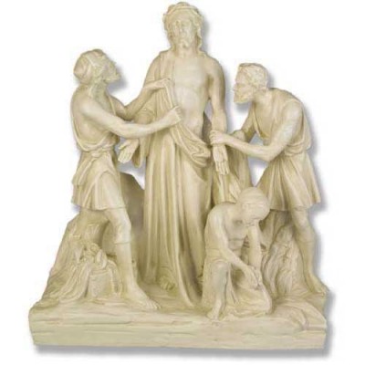 Jesus Is Stripped Station #10 Fiberglass In/Outdoor Statue -  - F7750