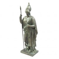Minerva Giusti 43in. Standing - Fiberglass Resin - Outdoor Statue