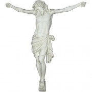 Large Corpus of Christ for Church Altar (Body Only) 33in. Head Down - Lightweight Fiberglass Resin Large Corpus of Christ for Church Altar (Body Only) 33in. Head Down - Lightweight Fiberglass Resin