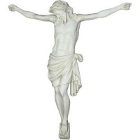 Large Corpus of Christ for Church Altar (Body Only) 33in. Head Down - Lightweight Fiberglass Resin Large Corpus of Christ for Church Altar (Body Only) 33in. Head Down - Lightweight Fiberglass Resin
