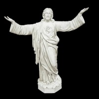 Sacred Heart Pleading 63in. - Lightweight Fiberglass Resin - Indoor/Outdoor Statue Sacred Heart Pleading 63in. - Lightweight Fiberglass Resin - Indoor/Outdoor Statue