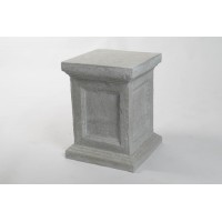 Nardi Square Pedestal Fiber Stone Indoor/Outdoor Garden Statue