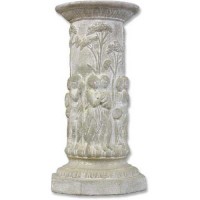 Musical Cherubs Pedestal 22 Fiberglass Resin Indoor/Outdoor Garden Statue