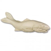 Oriental Catfish No Base - Fiberglass Resin - Indoor/Outdoor Statue