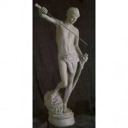 David By Pegalese (Mercie)35in. - Fiberglass Resin - Outdoor Statue