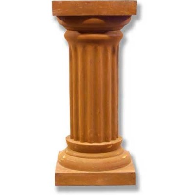 Fluted Column 28in. High  (R) Fiberglass Indoor/Outdoor Garden -  - F60149