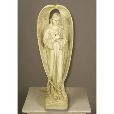 Calabria Angel 27in. Fiberglass Indoor/Outdoor Garden -  - F7854
