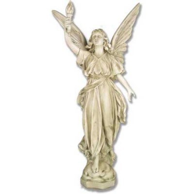 Angel Of Light - Right 45in. - Fiberglass - Outdoor Statue -  - F6582