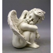 Sweet Dreams 11in. - Fiberglass Resin - Indoor/Outdoor Garden Statue