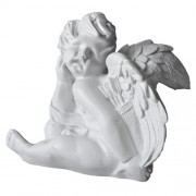 Cupid w/Quiver 12in. Lightweight Fiberglass Resin Indoor/Outdoor Church Statuary
