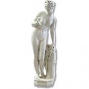 Venus With Apple 53in. High - Fiberglass Resin - Indoor/Outdoor Statue