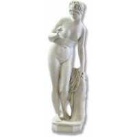 Venus With Apple 53in. High - Fiberglass Resin - Indoor/Outdoor Statue Venus With Apple 53in. High - Fiberglass Resin - Indoor/Outdoor Statue
