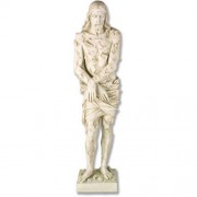 Scourged Christ 60in. Lightweight Fiberglass Resin Indoor/Outdoor Church Statuary Scourged Christ 60in. Lightweight Fiberglass Resin Indoor/Outdoor Church Statuary