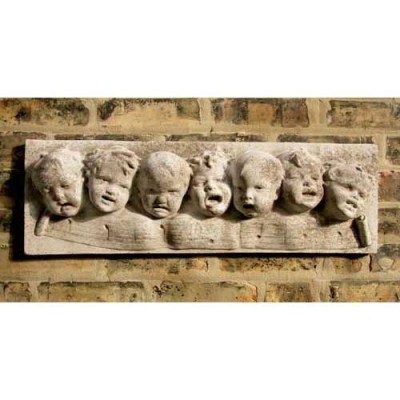 Seven Notes 28in. W Back Filled Fiberglass Indoor/Outdoor Garden -  - F407