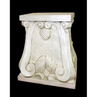 David Stand Pedestal Statue Display Base/Riser 36in. - Lightweight Lightweight Fiberglass Resin
