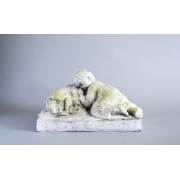 Sleepy Friends Fiberglass Resin Indoor/Outdoor Statue/Sculpture