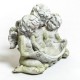 Three Cherub Birdfeeder Fiber Stone Resin Indoor/Outdoor Statuary -  - FSPS2797