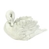 Swan Flowerpot Planter 16in. Fiberglass Resin Indoor/Outdoor Garden / Patio