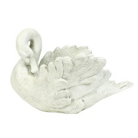 Swan Flowerpot Planter 16in. Fiberglass Resin Indoor/Outdoor Garden / Patio