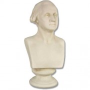 Washington Bust 13in. High - Fiberglass Resin - Indoor/Outdoor Statue