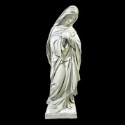 BLESSED MOTHER 72 Lightweight Fiberglass Resin Indoor/Outdoor Church Statuary