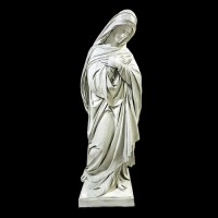 BLESSED MOTHER 72 Lightweight Fiberglass Resin Indoor/Outdoor Church Statuary