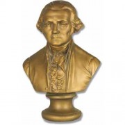 Washington Bust 12in. - Fiberglass Resin - Indoor/Outdoor Statue