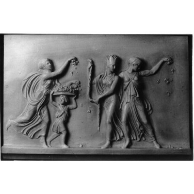 Rose Procession Slab X 24in. - Fiberglass - Outdoor Statue -  - F332
