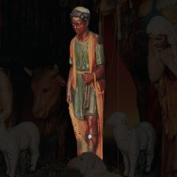 SHEPHERD BOY FOR LIFESIZE SET 55"H Lightweight Fiberglass Resin Indoor/Outdoor Church Statuary