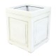 Panel Planter - 21 In. Fiberglass Indoor/Outdoor Garden Statue -  - FDS191