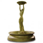 Cecilia Fountain 72in. High - Fiberglass Resin - Outdoor Statue - Plumbed with Pump Cecilia Fountain 72in. High - Fiberglass Resin - Outdoor Statue - Plumbed with Pump