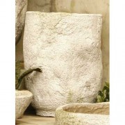 Rough Hewn Bowl #3 15in. - Fiberglass Resin - Indoor/Outdoor