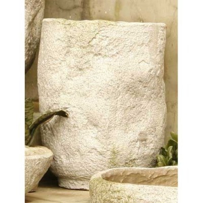 Rough Hewn Bowl #3 15in. - Fiber Stone Resin - Indoor/Outdoor Statue -  - FS8206